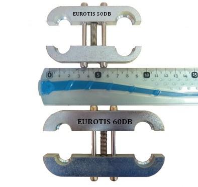 EUROTIS držiak DIMA 50 DB 1/2"-3/4" TRUB.EURO