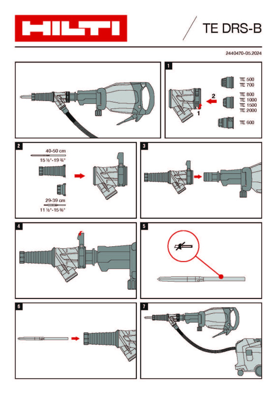 BÚRACIE KLADIVO HILTI 5 kg 2
